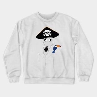 Zombie pirate Crewneck Sweatshirt